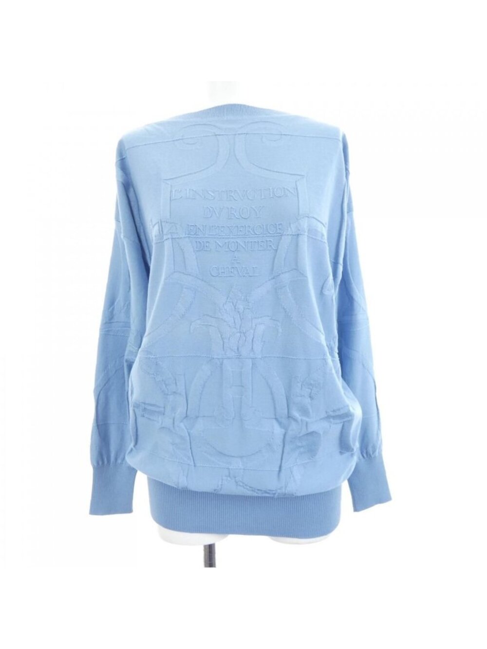 Hermes Knit Sweater Blue